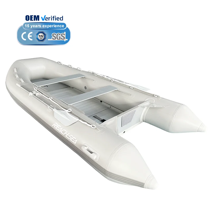 REACH-SEA أفضل بيع قارب أرضي من الألومنيوم قارب صيد قابل للنفخ قارب قابل للنفخ للبيع