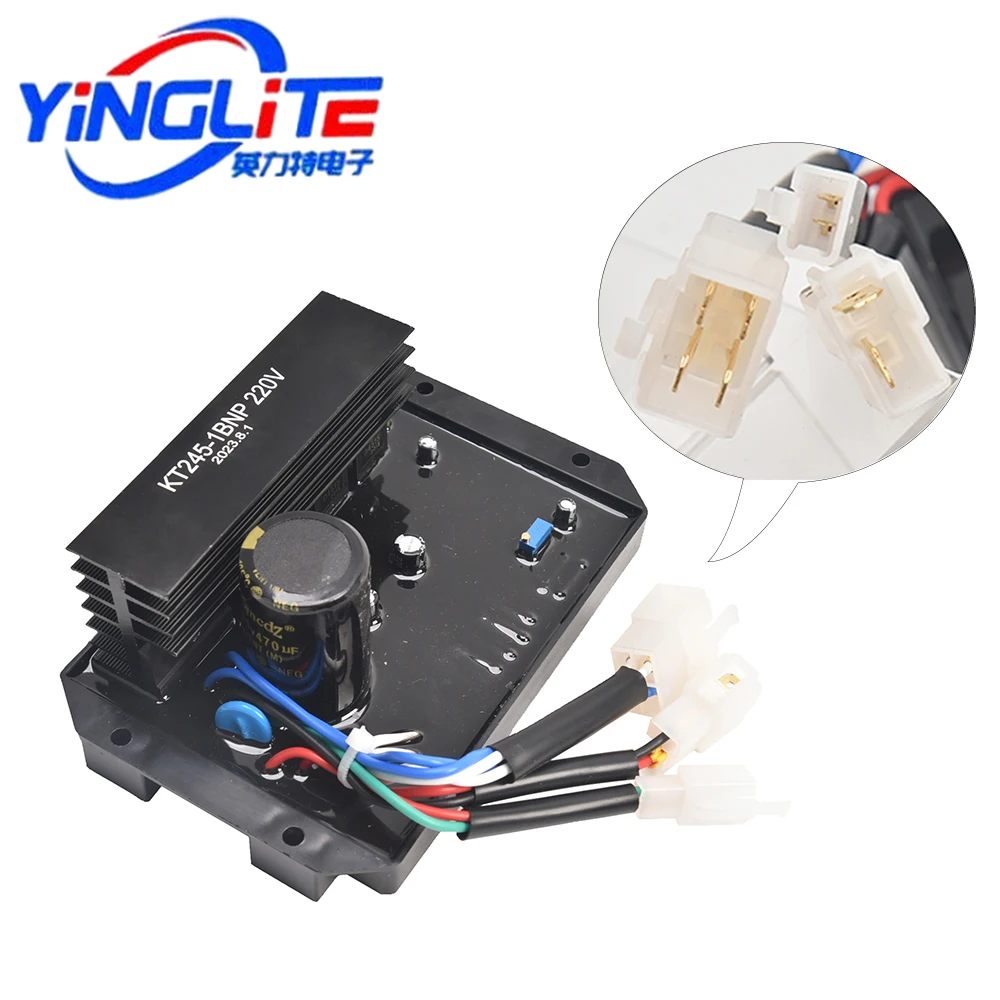 Imagem -03 - Voltage Regulator Board For Gasoline Generator Kt2451ba Kt2453b38