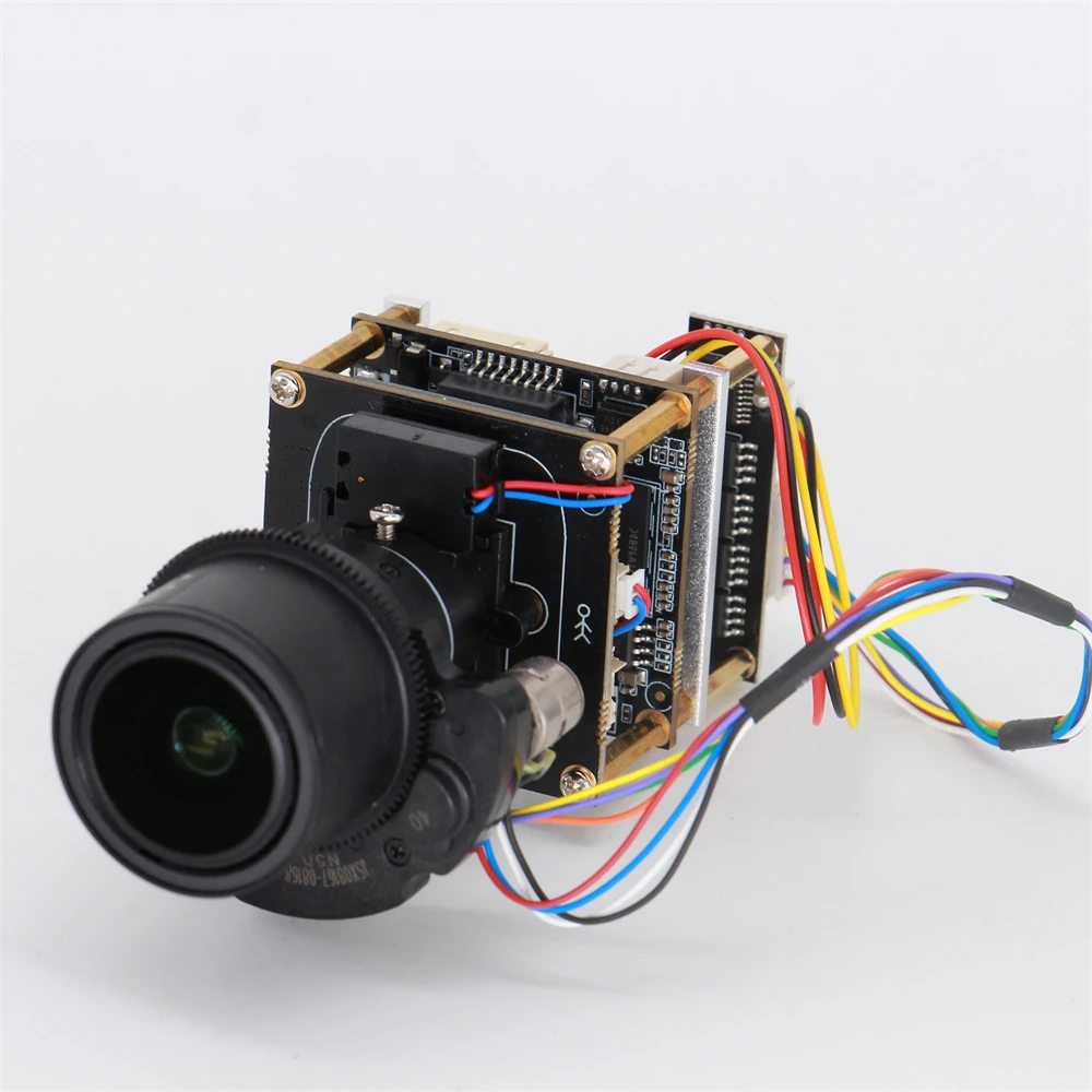 

HDR IP Camera Module 30FPS 1/2.8" IMX462+Hi3516AV300 1Tops 2.7-13.5mm Electric Zoom LensCCTV Camera PCB Board SIP-K462A-27135