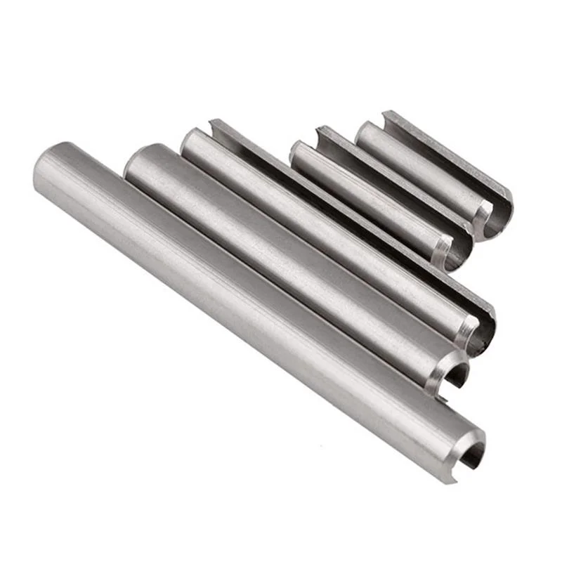 Split Spring Dowel Tension Roll Pin Elastic Cylindrical Cotter Pin Dowel Elastic Cylindrical Slotted Pin GB879 304StainlessSteel