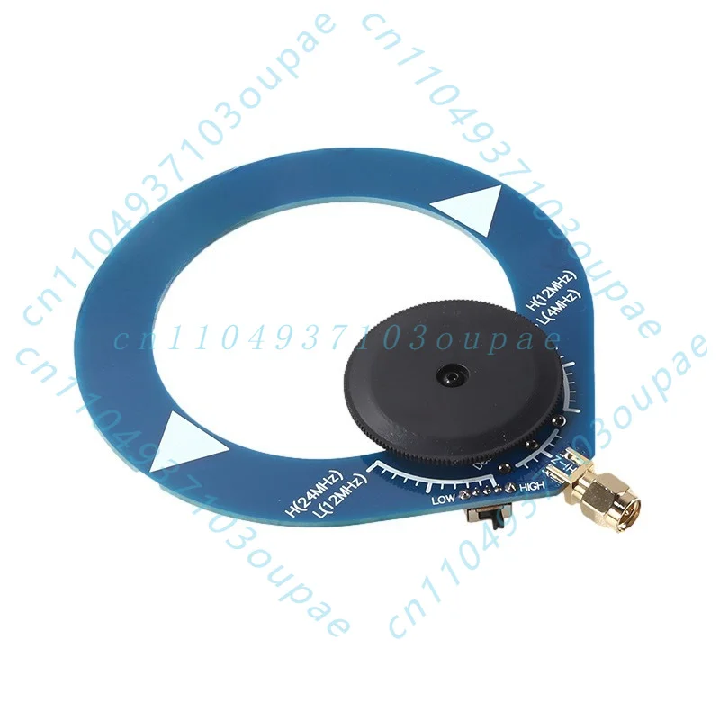 For donut SW shortwave antenna 4MHz-24MHz SMA base + 3 meters extension cable small loop antenna loop antenna