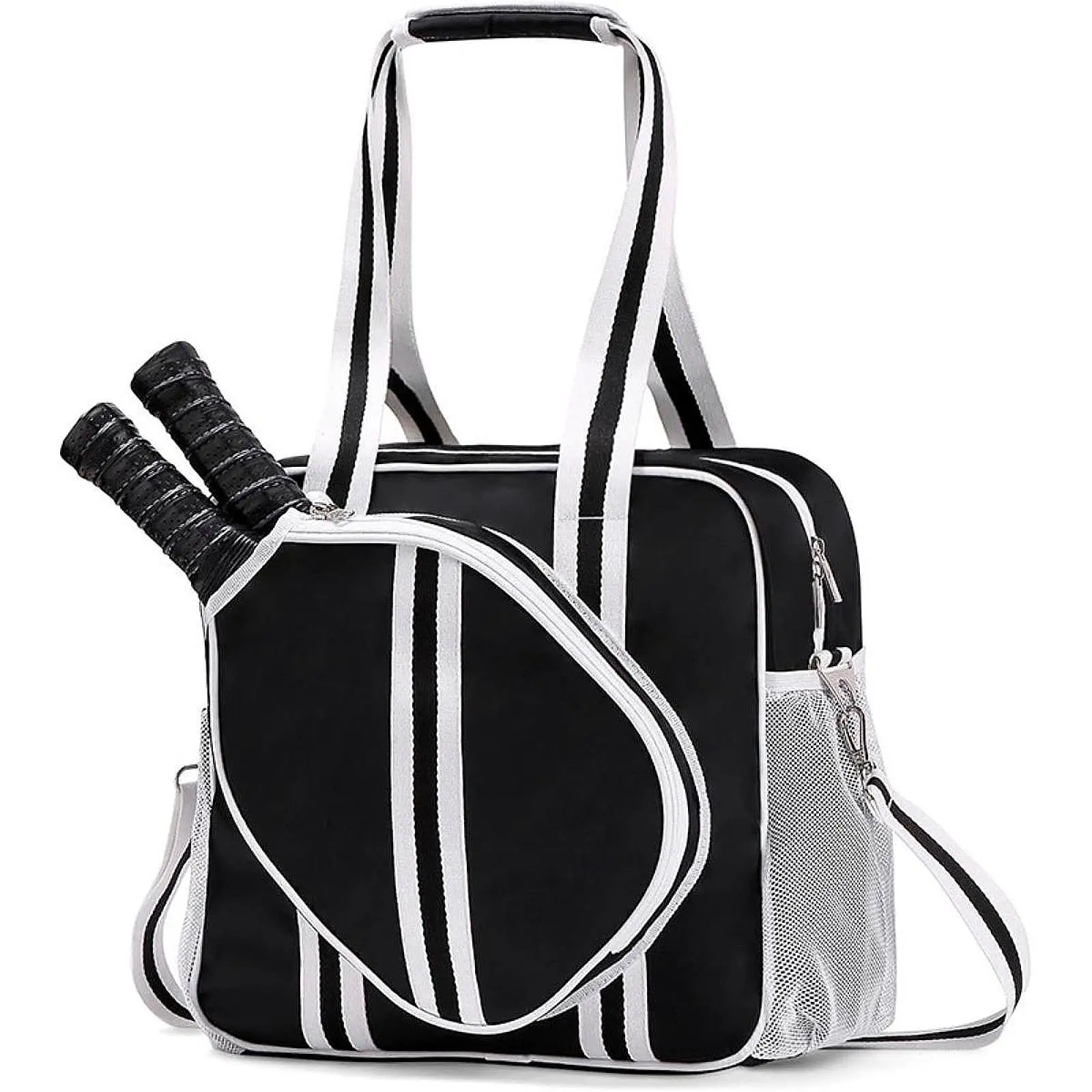 

Pickleball Bag Lightweight Tennis Handbag Portable Racquet Carrying Bag Sport Bag Racquet Bag Tennis Racket Bag Pickle Ball Bag
