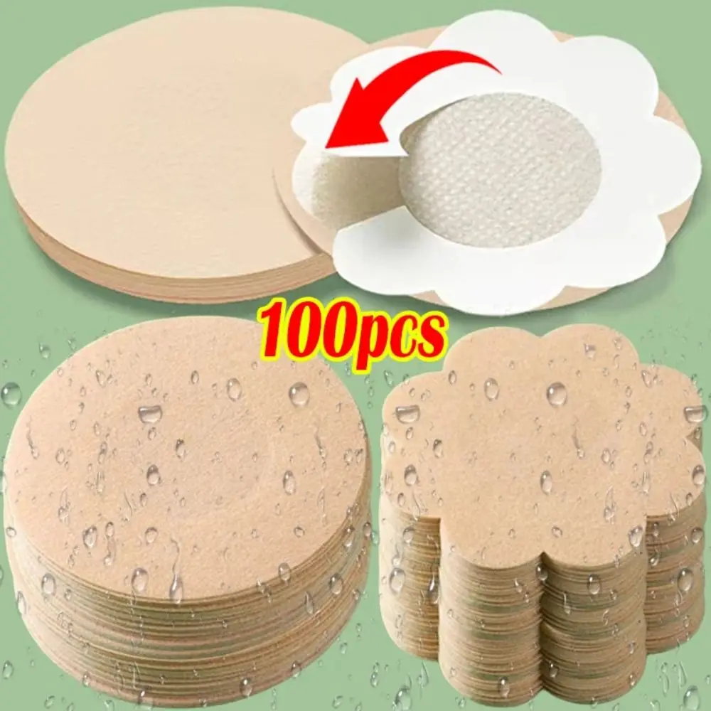 

Non-woven Nipple Cover Stickers Safe Self-Adhesive Invisible Disposable Invisible Chest Sticker Chest Paste Patch