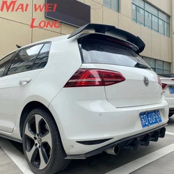 For VW Golf MK 7 7.5 GTI GTR Rline TK Spoiler 2013-2019 Car Tail Wings Fixed Wind Spoiler Rear Wing Auto Decoration Accessories
