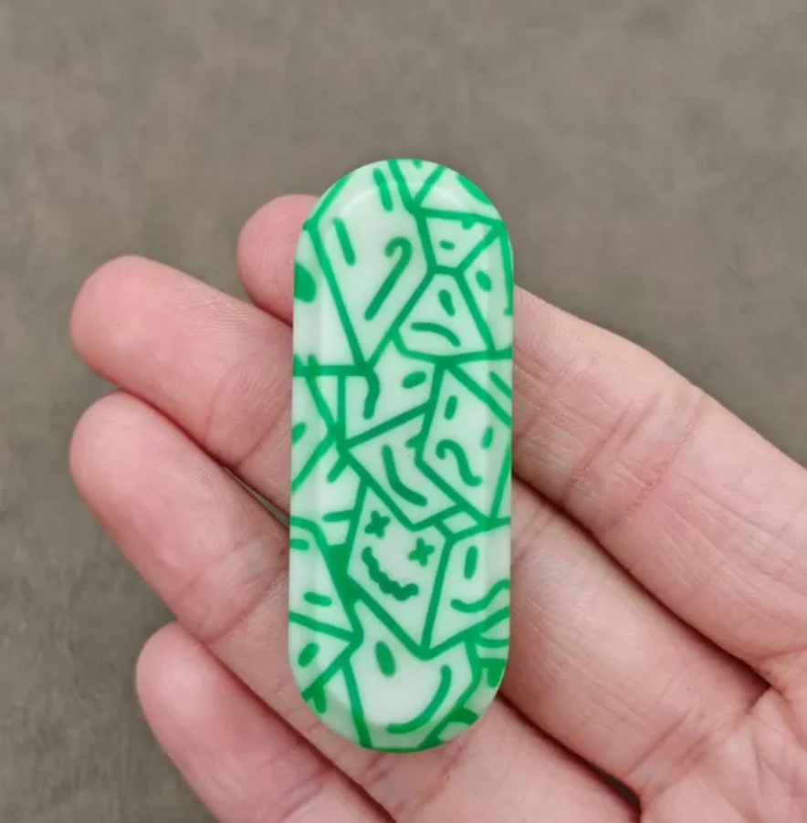 Used EDC EDC KAIS&Circle Ruyi Candy Easter Egg fidget slider decompression toy