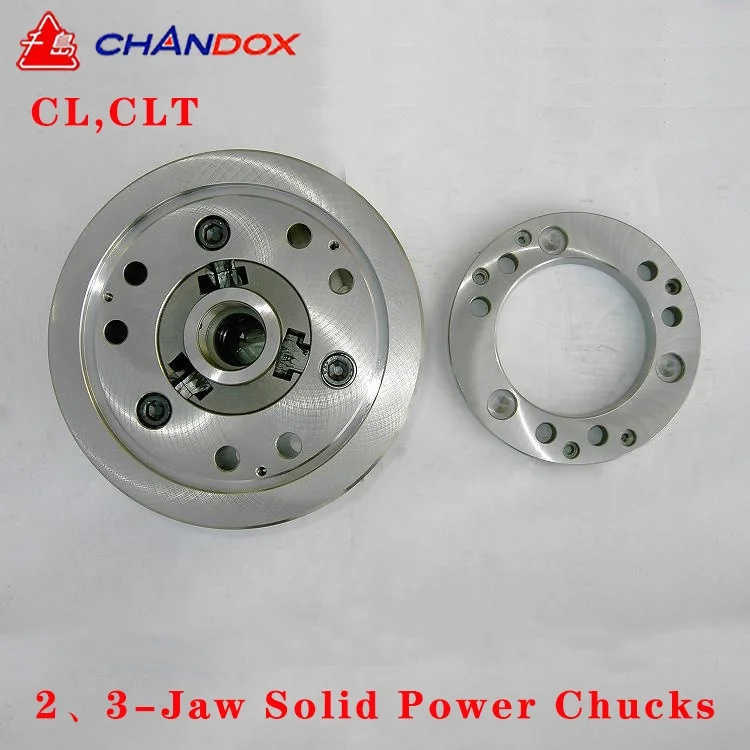 Taiwan Brand CHANDOX 2 3-Jaw Solid Power Chucks CL-05 CL-06 CL-08 CL-10 CL-12 CLT-06 CLT-08 CLT-10 CLT-12