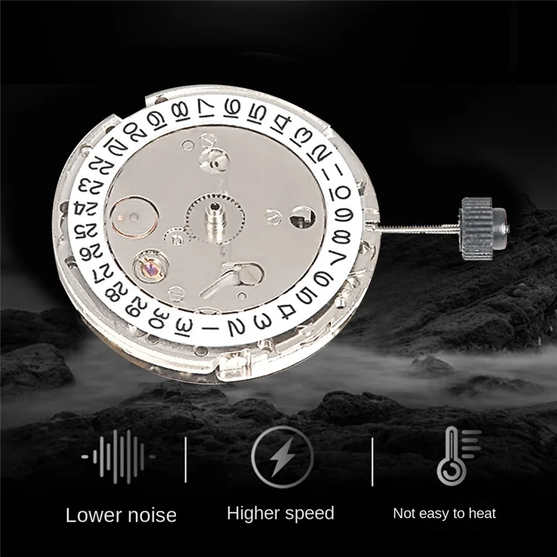 8205 movimento relógio movimento único calendário 3 pontos para 2813 movimento máquinas automáticas substituir 8205 movimento