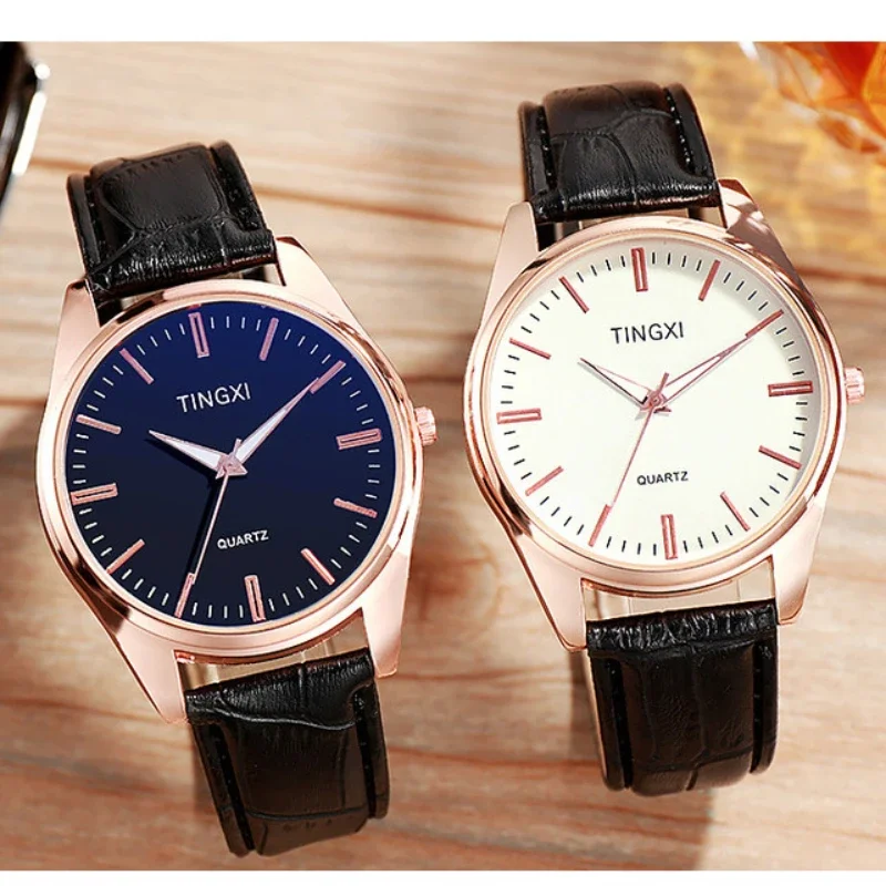 Men Watch Casual Wristwatch Quartz Watches for Men Clock Leather Strap Watches Gift Часы Мужские Montre Homme Relógio Masculino