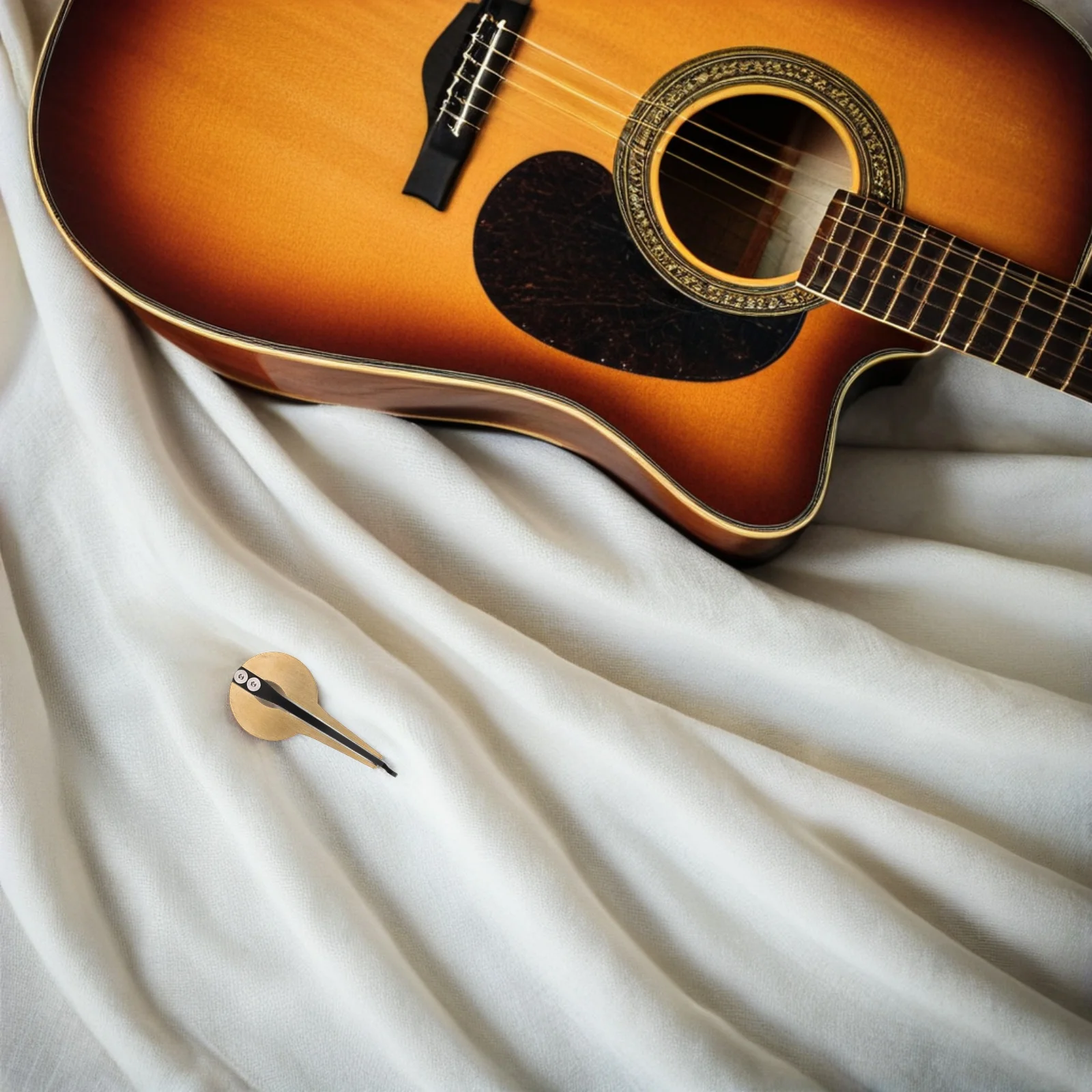 

Metal Mongolian Jaw Harp Portable Ethnic Instrument Circular Design for Folk Music Throat Singing Traditional Russian Mouth Harp