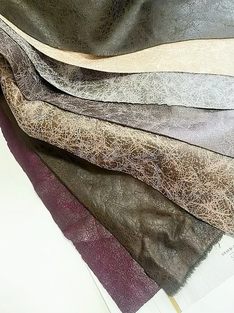 Multicolor Suede Fa…