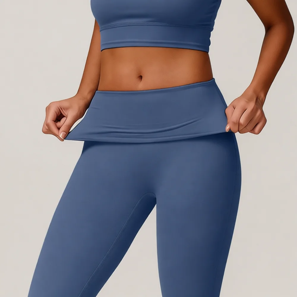 High And Running Gear - Pantaloni da Yoga Sportivi per Donne,