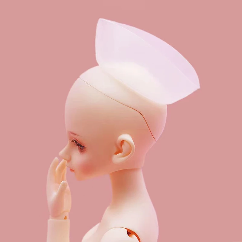 1/3 1/4 1/6 1/8 1/12 BJD Doll Head Cover Silicone Anti Slip and Anti Dyeing Head Cover To Increase Head Circumference