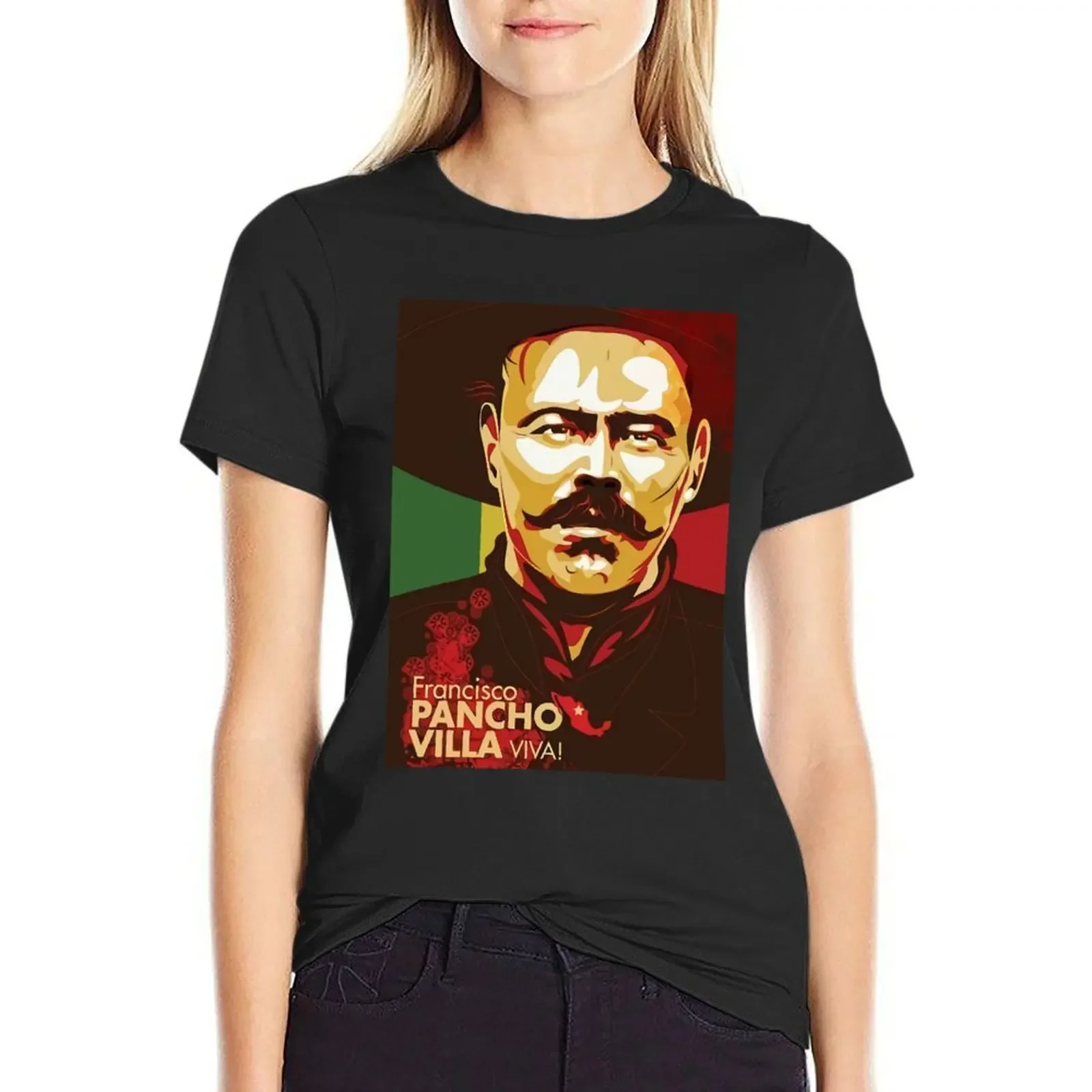 

Pancho Villa T-Shirt summer tops summer top cute tops oversized woman t shirt