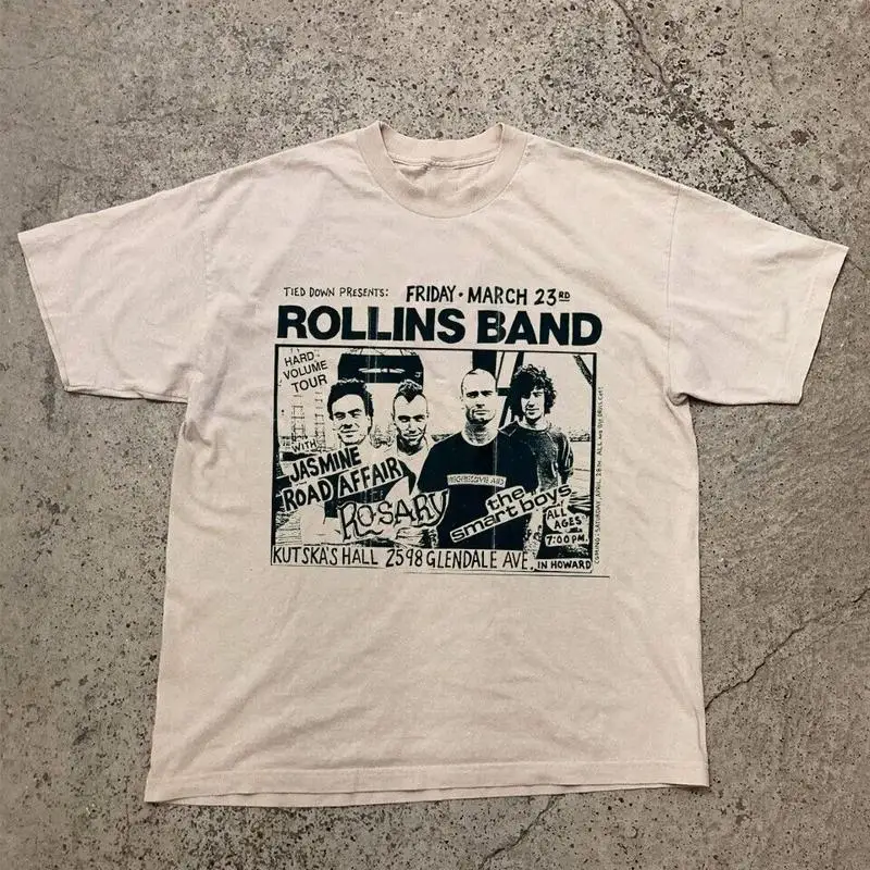 

THE ROLLINS BAND JASMINE ROAD AFFAIR T Shirt Full Size S 5XL FH315