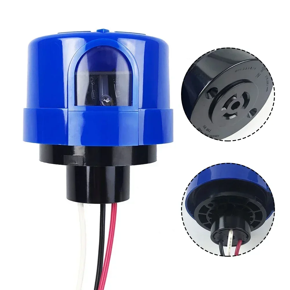 

Наружный светильник с автоматическим включением и выключением фотоэлемента, датчик переключателя лампы, датчик сумерения до рассвета, датчик для светодиодного освещения сарая 10A 110 В-240 В