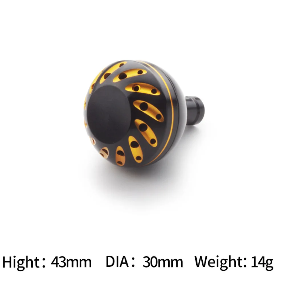 Sturdy Aluminum Alloy Ball Grip Handle Knob For RUKE Universal Fishing Reel Spare Part Baitcasting Spinning Drum Equipment