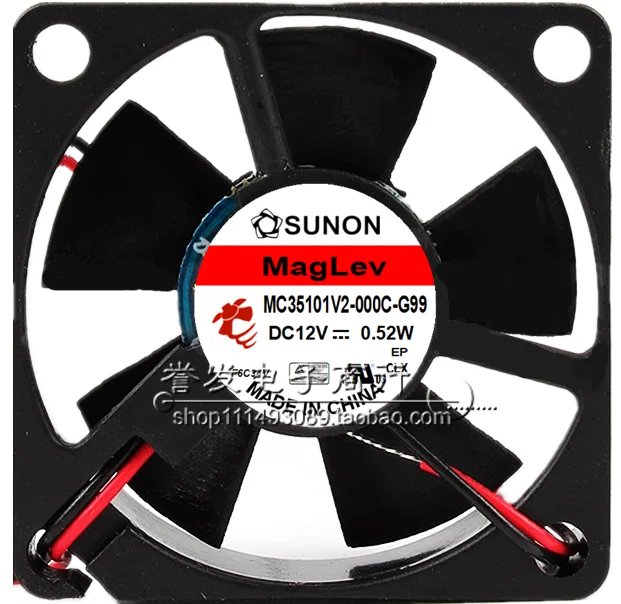 NEW ORIGINAL MC35101V2-000C-G99 12V 0.52W 3510 35x35x10mm COOLING FAN RADIATOR