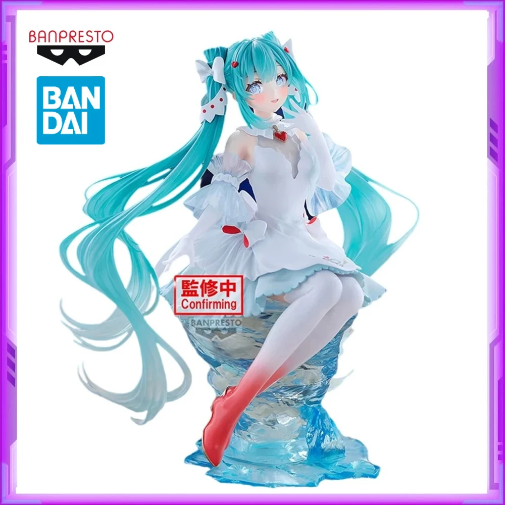 オリジナルバンプレストボーカロイド初音ミク-evolve-clearluxe-pvc-アニメフィギュアアクションフィギュアモデルギフトおもちゃ