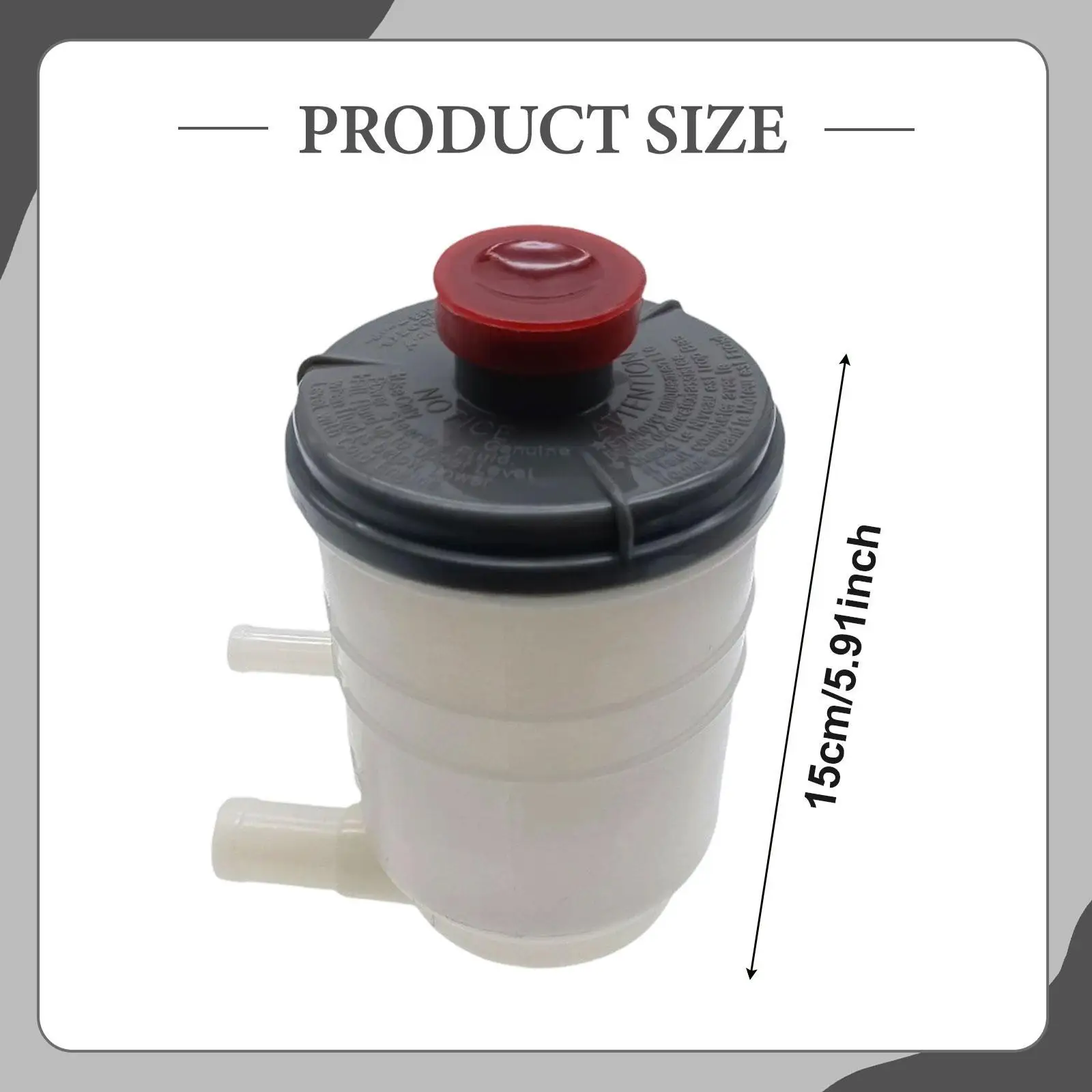 Réservoir de liquide de pompe de direction assistée, fiable, robuste et épais pour Honda Accord 2003 – 2007