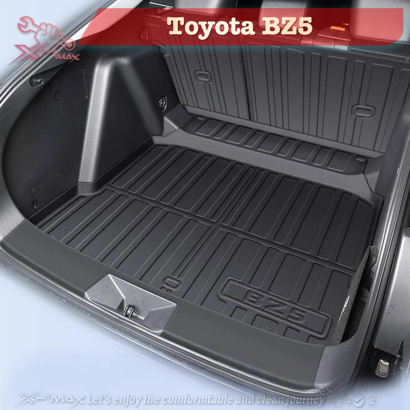 

Для Toyota BZ5 2025 TPE индивидуальный коврик для багажника автомобиля всесезонный коврик для багажника 3D-образный лазерный измерительный коврик для багажника защитный коврик для багажника