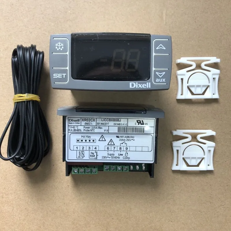 Imagem -03 - Digital Dixell Xr02cx5n0c1 Elf Termostato Controlador de Temperatura