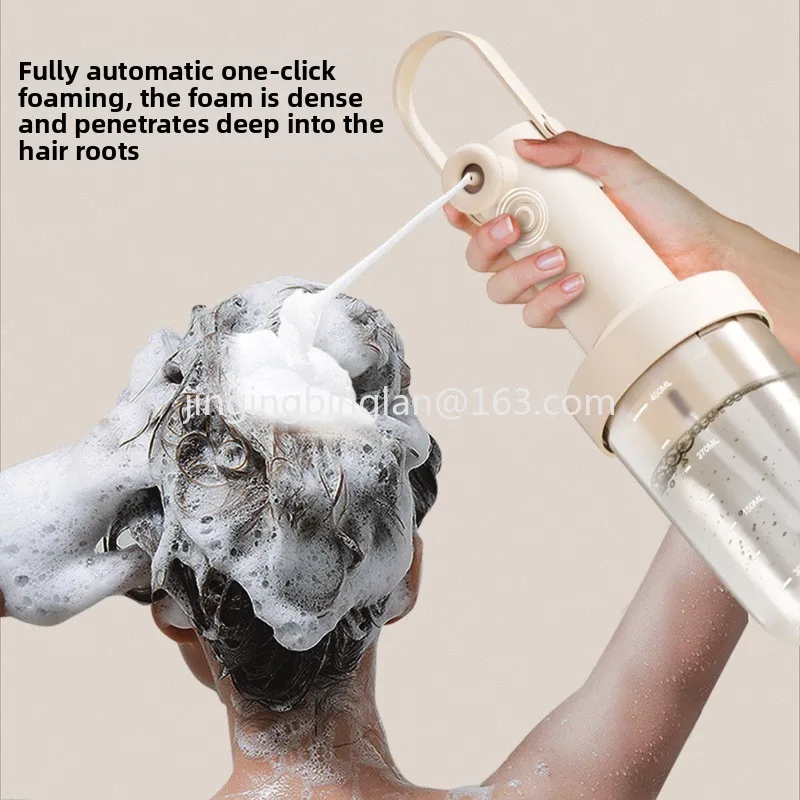 2026 factory direct sales of multi-functional electric aerator shampoo special shower gel foam detergent bottle