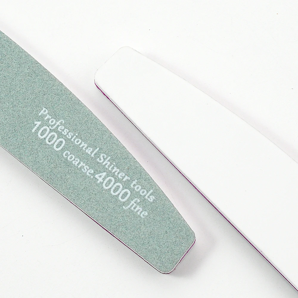 10Pcs/Lot Nail File And Buffer Set Shine Kit For Natural Acrylic Nails Buffer Polishing Blocks Sanding Fingernail Manicure Tools