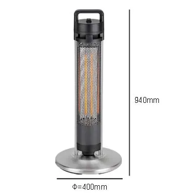 Hot Selling Machine Grade 1000W 2000W Portable Stainless Steel Patio Quartz Infrared Outdoor Heaters