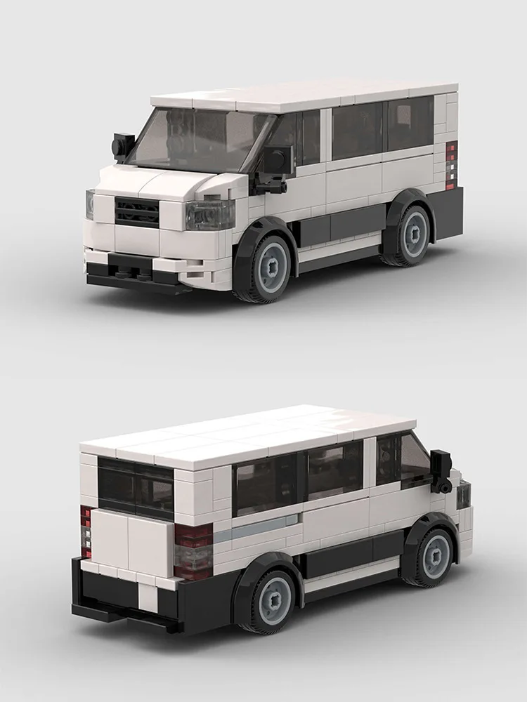 

Technical Business Bus Transport Bus XLT Bricks Building Model SUV Garage Racers Construction Splicing Toys