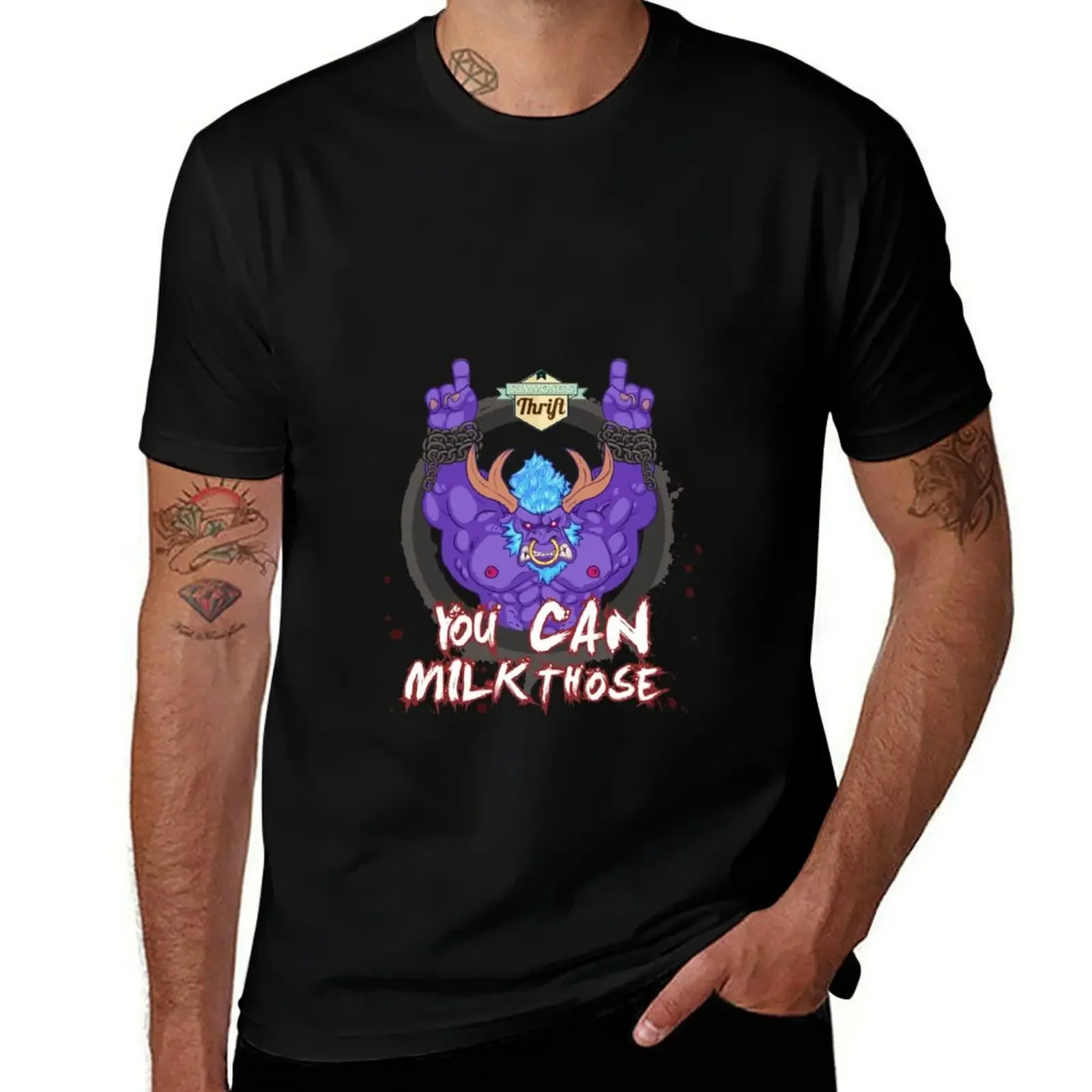 Alistar - you can milk those T-Shirt customs design your own oversized mens cotton t shirts