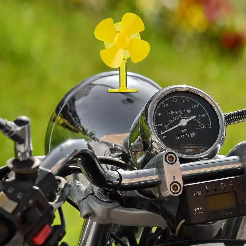

Wind Power Car Lights Windmill Shape Car Wind Energy Daytime Light Handlebar Decoration Motorcycle Decoration Car Ornaments