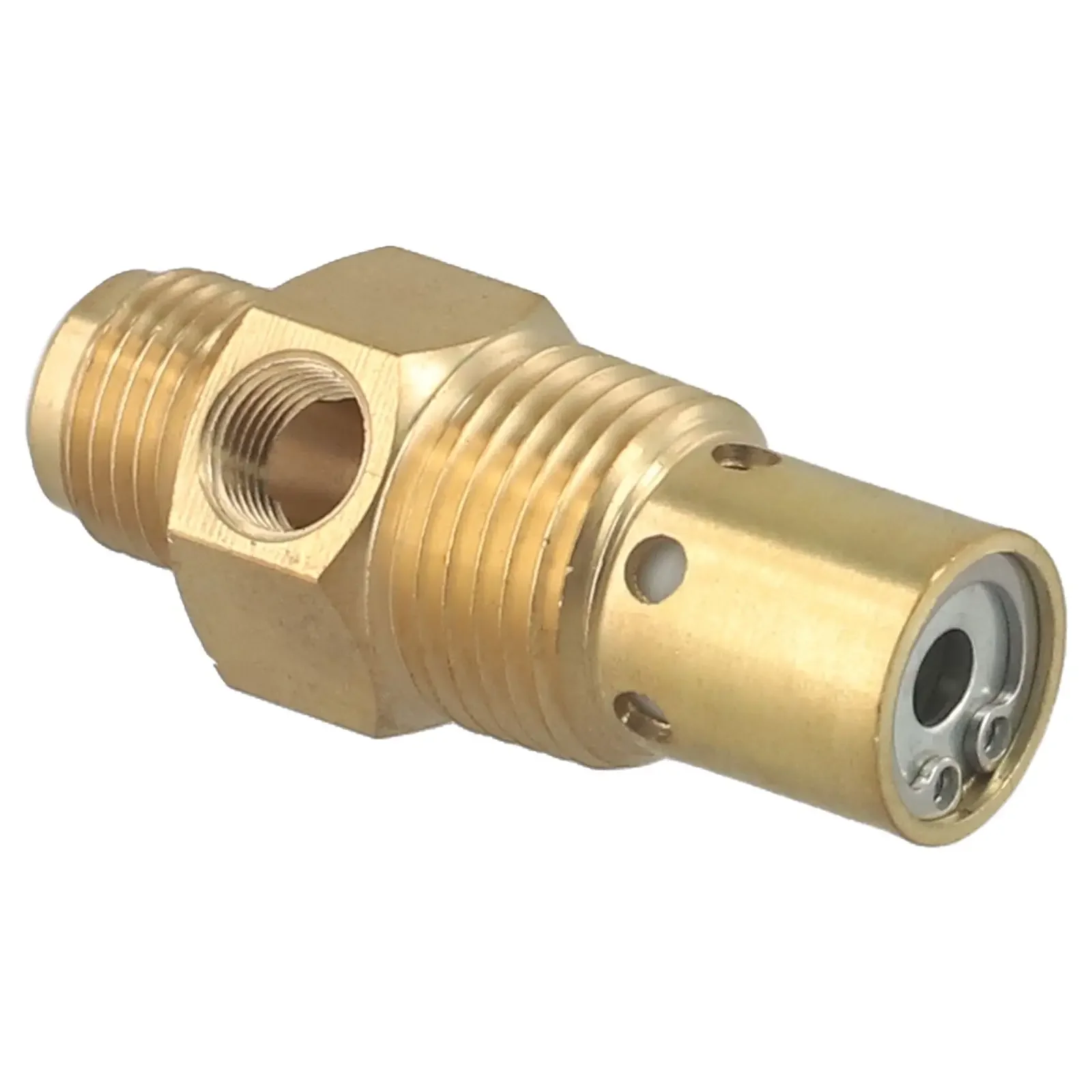 For Air Compressor Check Valve Brass Construction Valuable Safety Feature Automatic Shut Down 8 BAR Pressure Limit