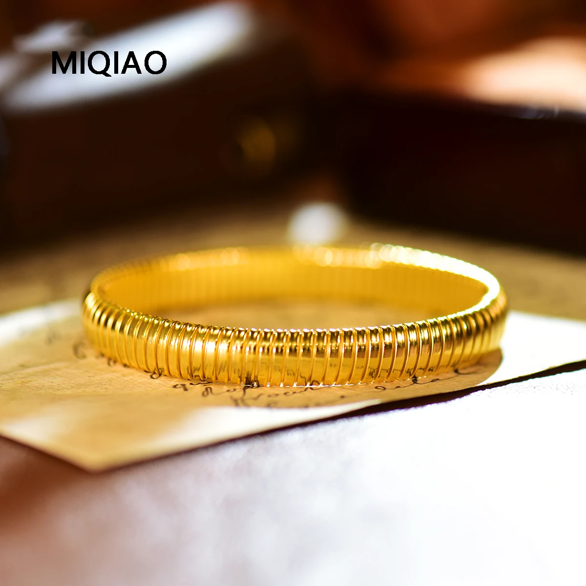 MIQIAO Bracelet For Women Silver 925 Micro Elasticity Women's Hand Bracelets Luxury Bangles Gold Color Fine Jewelry