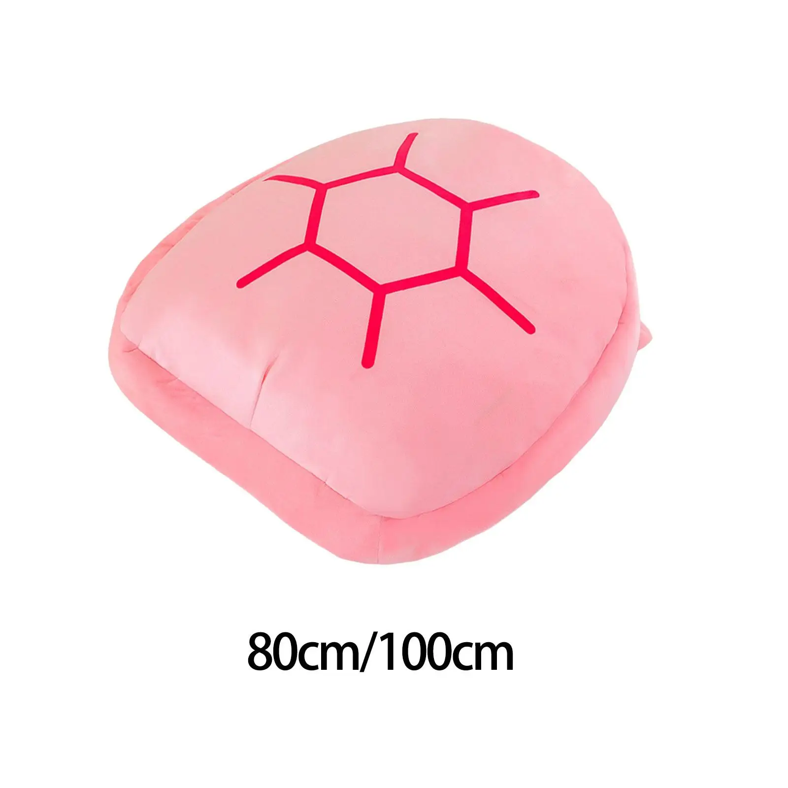 Funny Wearable Turtle Shell Pillow Fancy Dress Sleeping Pillow Tortoise Clothes Stuffed Animal for Living Room Role Play Home
