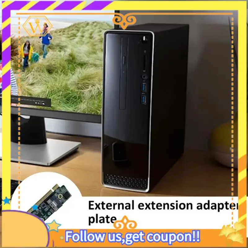 Latest-SFF-8654 Extension Card To Pcie X16 Converters Supports SFF-8654 To Pcie Interfaces Convert Card Adapters For 1U Server