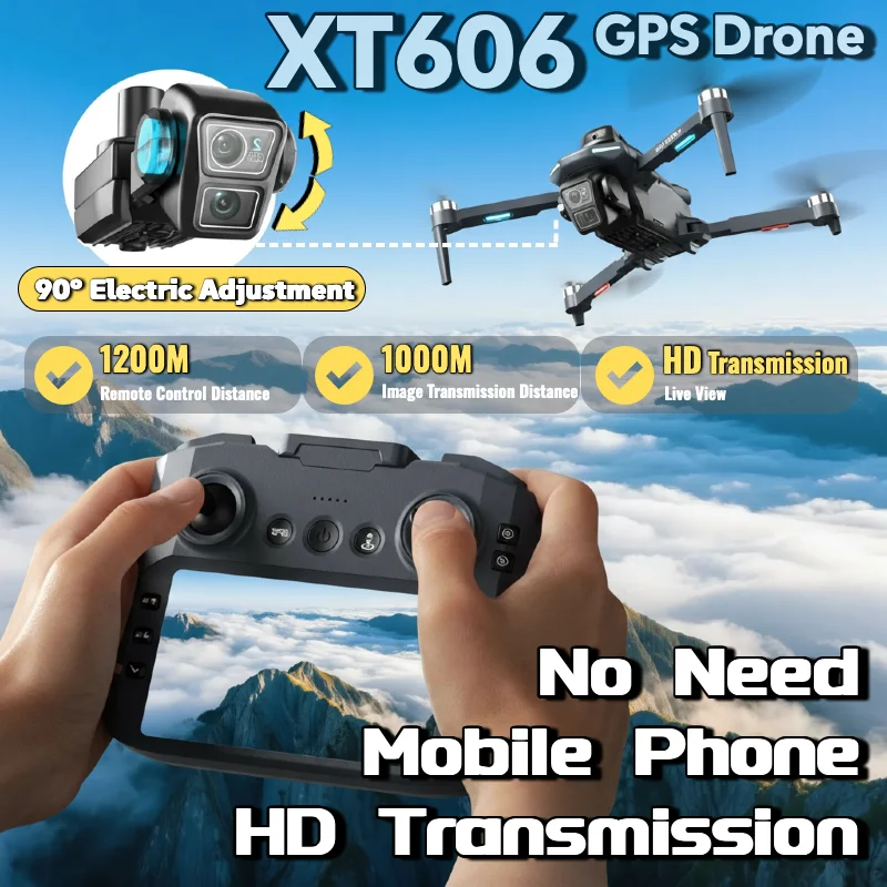 2026 Lenovo XT606 MAX GPS Dron - Drone Multispectral 评论和价格