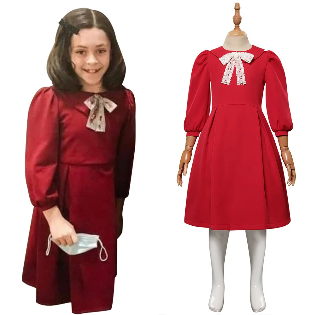 Kids Girls Orphan: First Kill Esther Albright Cosplay Costume Outfits Halloween Carnival Suit For Children