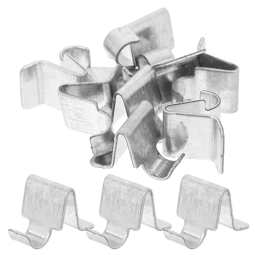 

20 Pcs Office Cabinet Shelf Pegs Partition Heavy Duty Clips Stainless Steel Closet Closure Supports