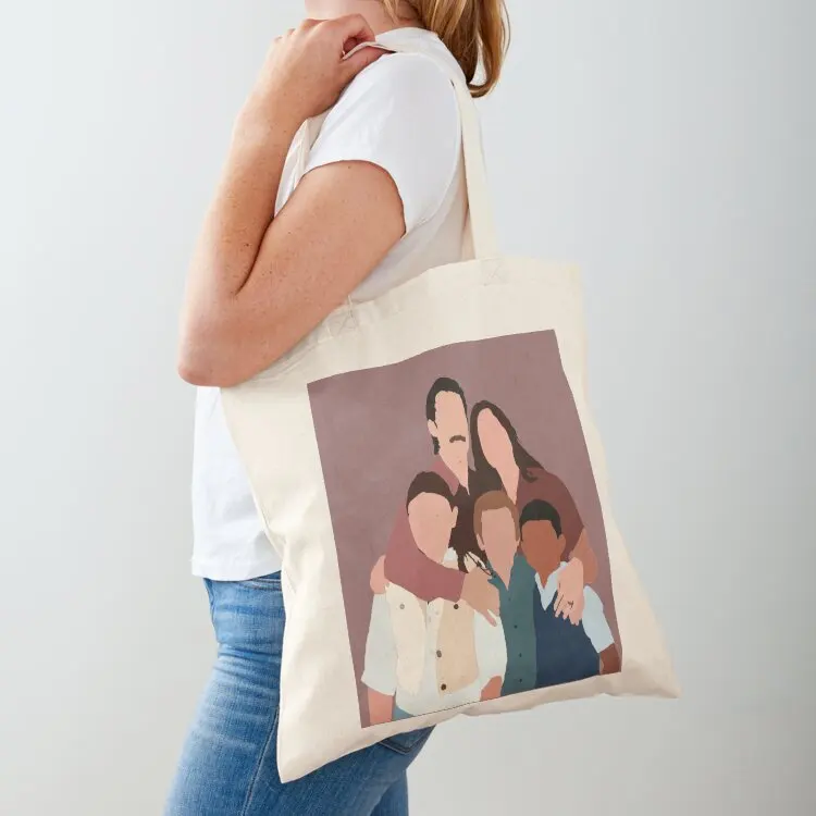 

This Is Us Family Tote Bag Canvas stote bag women bag reusable shopping bags tote woman