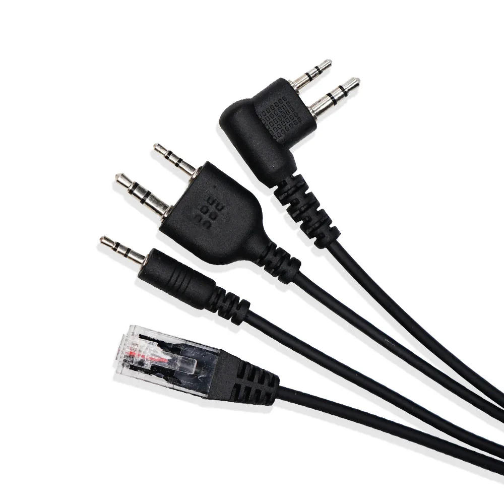 8 in 1 Multi-functions USB Programming Cable with CD Baofeng Walkie Talkie UV-5R UV-82 for Motorola TYT Kenwood Yaesu HYT Radio