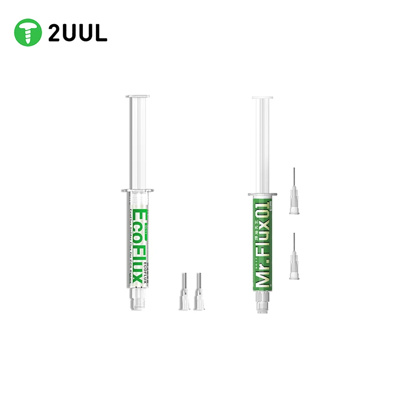 2UUL SC11 Solder Flux for IPhone Android Motherboard Chip Soldering Flux PCB BGA CPU Special Welding Paste 10CC EcoFlux Mr.flux