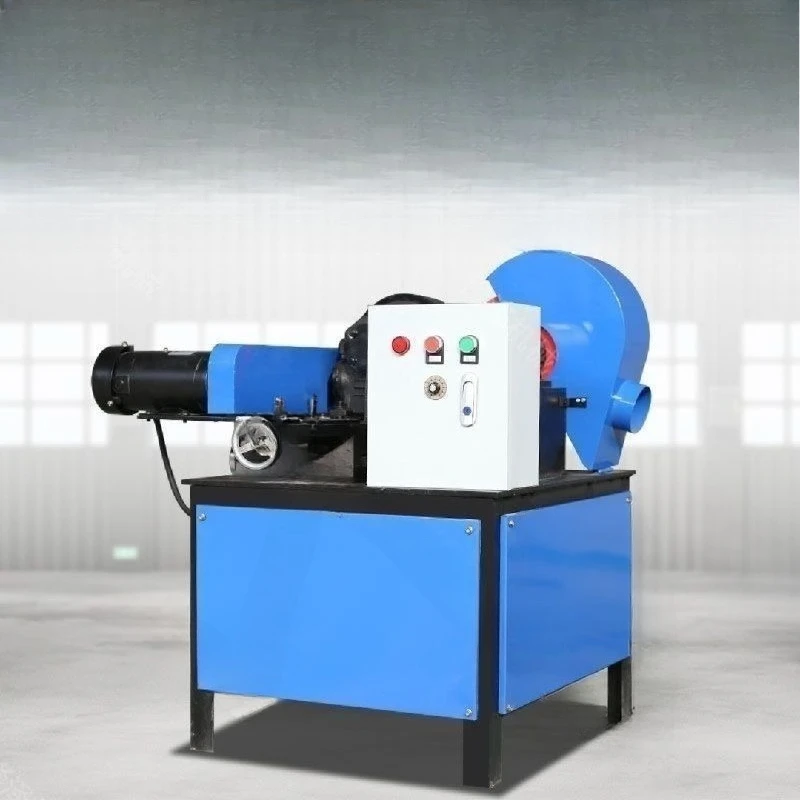 Small round tube polishing machine steel tube rust removal desktop outer round aluminum iron stainless steel
