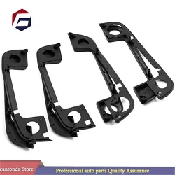 4pcs Exterior Door Handle Kit Covers For BMW E36 E34 E32 3 5 7 Series 51218122442 51218122441 with Rubber Seals Gasket
