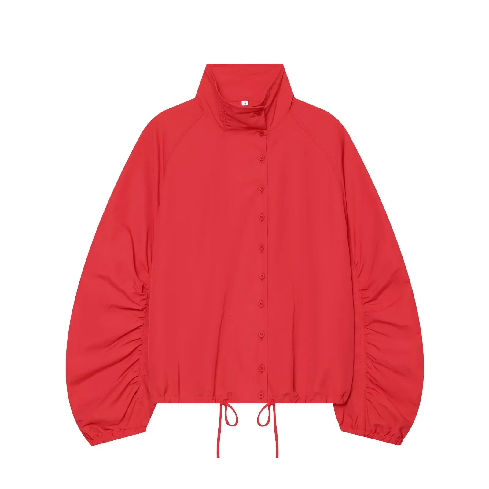 KONDALA Herbst Blau Mode 2026 Damenjacke Elegant Modern Schick Einreihig Langarm Streetwear Übergroße Coole Oberbekleidung – Detail 25