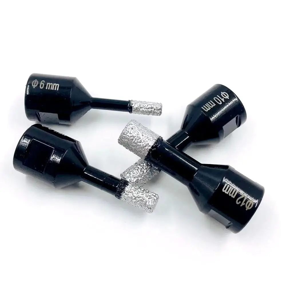 

1Pcs M14 Thread Hole Opener Brazed 6mm-25mm Diamond Drilling Core Bit with Wax Dry Angle Grinder Drill Bit