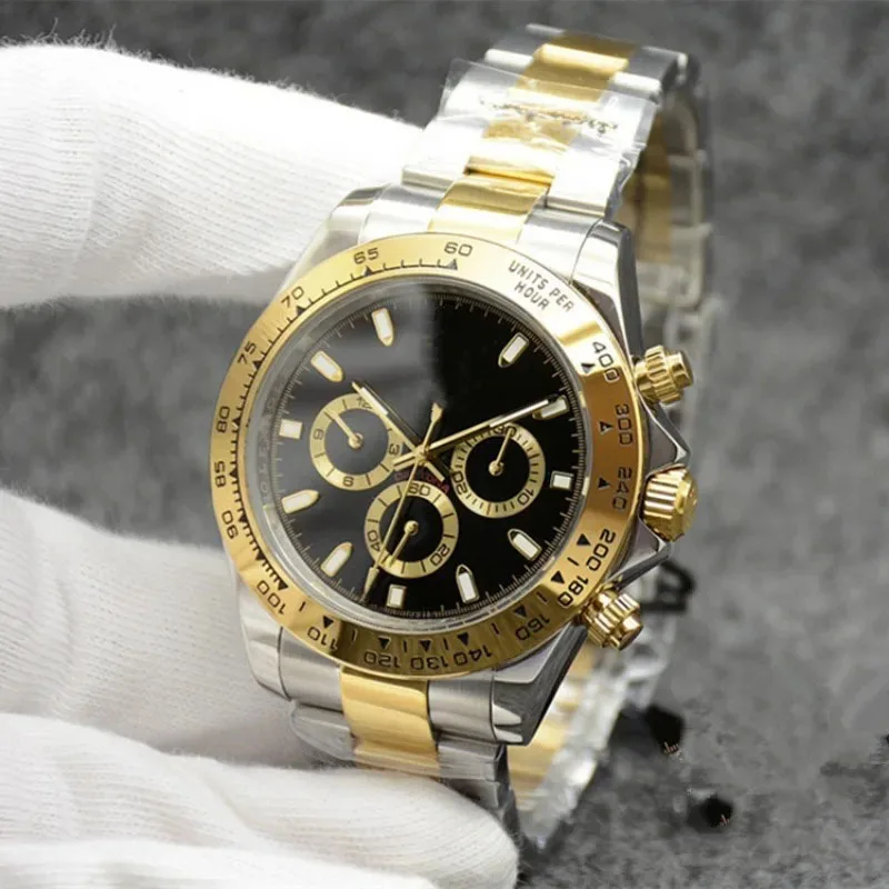 2024 NEW VIP Exquisite Gold Panda Daytona Series Fully Automatic Mechanical Movement Men’s Luxury Watch