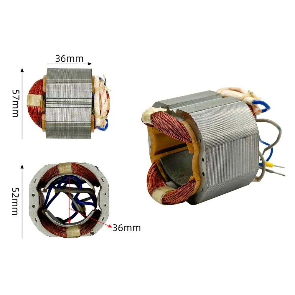 

Медная обмотка статора для электродрели SKT101 с защитным слоем и изоляцией для работы в суровых условиях