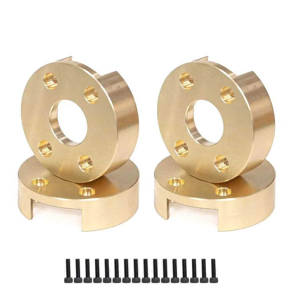 Brass Counterweight C Seat Steering Cup Rear Axle Seat for 1/8 AXP8 GILAMON 2.2 4X4 RTR Trail Buggy Upgrades Accessories