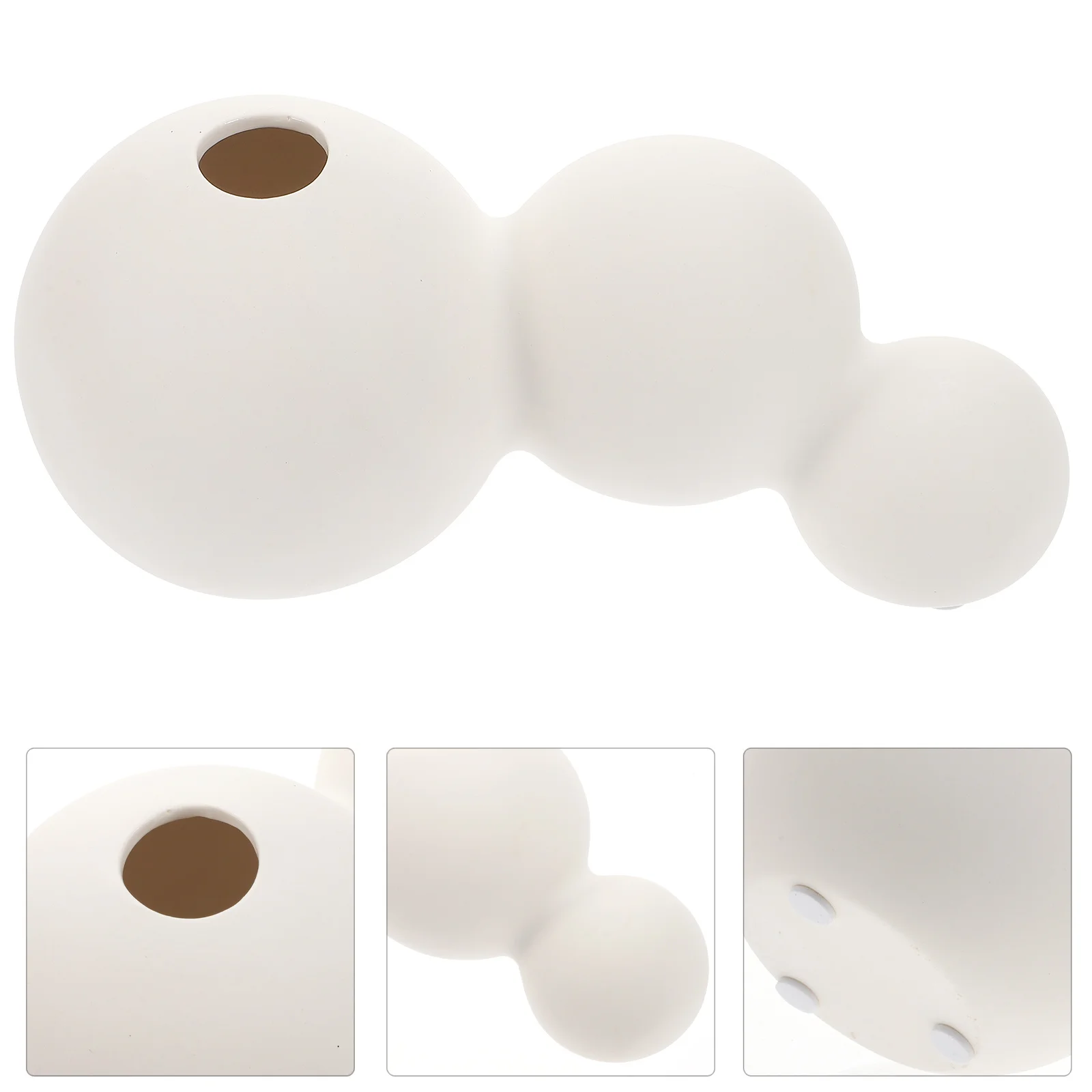 

Creative Ceramic Vase Balloon Shape Safe Material Decorative Flower Vase for Home Table Centerpiece Artificial Flowers