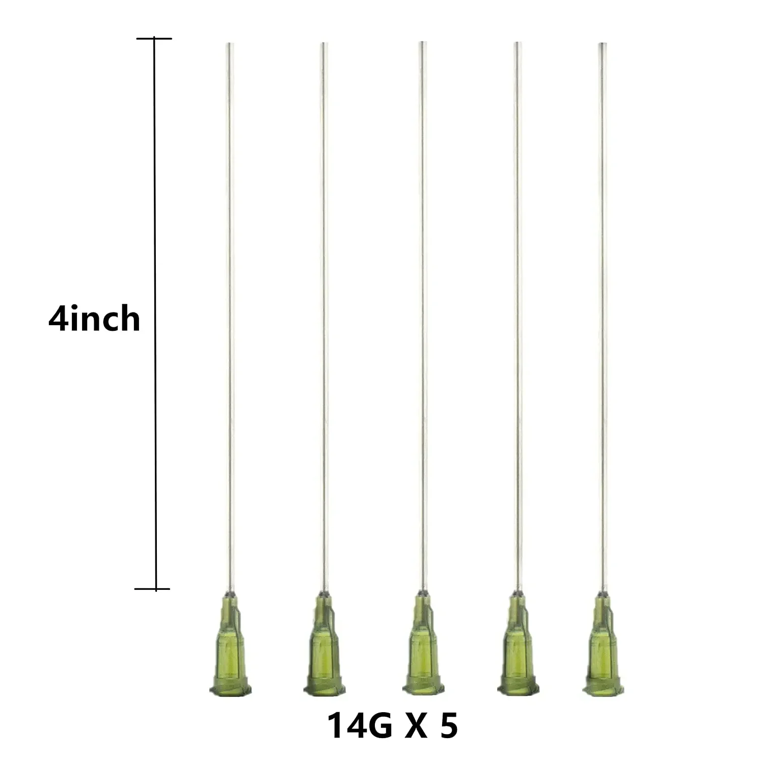 루어 잠금 바늘이있는 30ml 20ml 10ml 산업용 주사기 4 "및 보관 캡 액체 충진 및 분배 접착제 적용